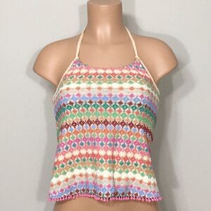 Rag doll and rockets tween halter top. NWT